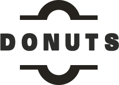 Donuts 3rd part business logo